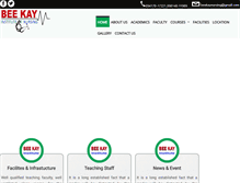 Tablet Screenshot of beekaynursing.com